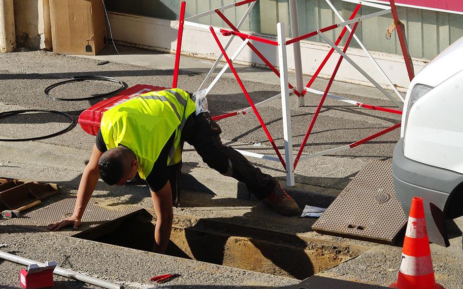 travaux assainissement Bondoufle